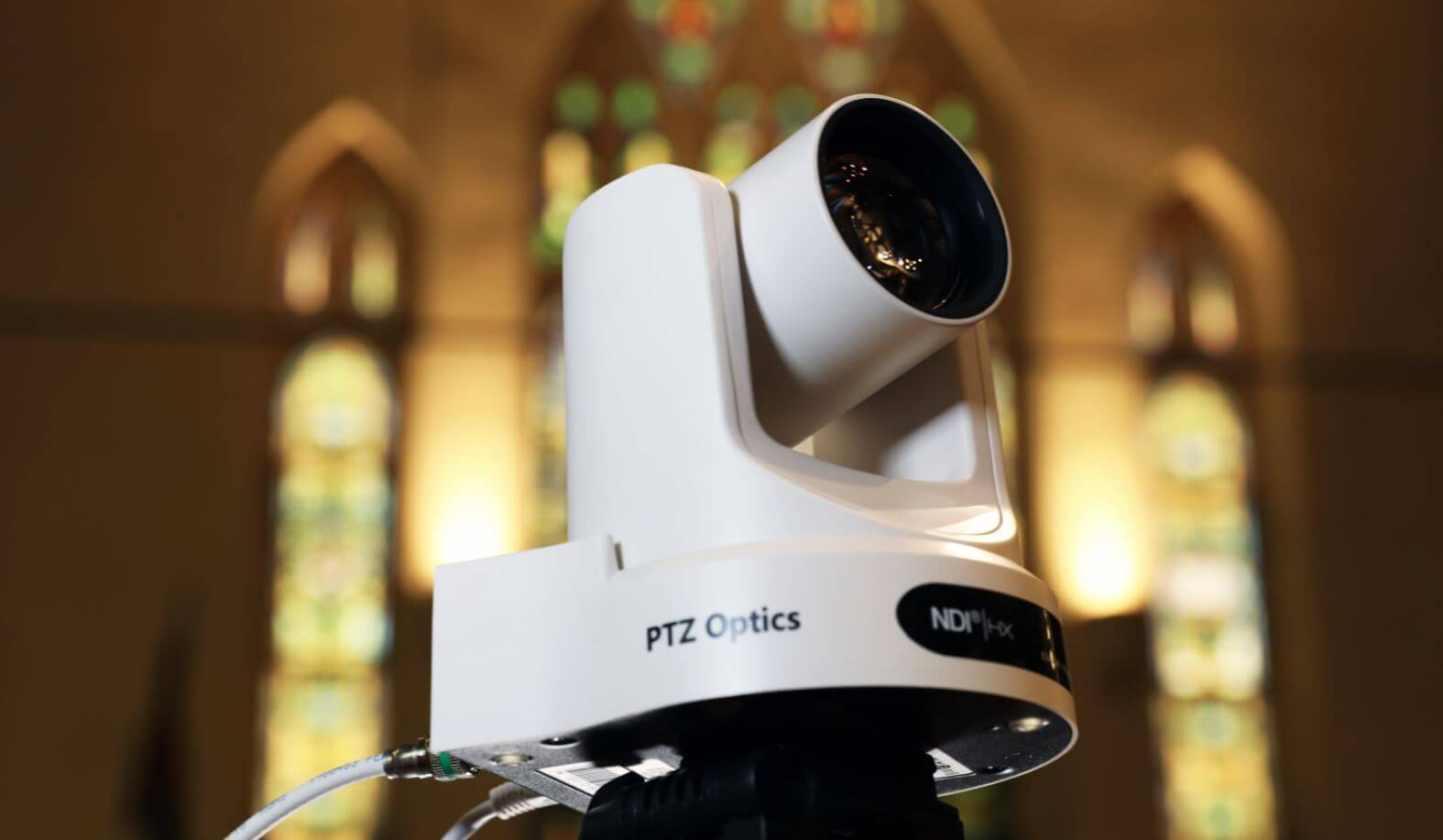 PTZ Camera in Church