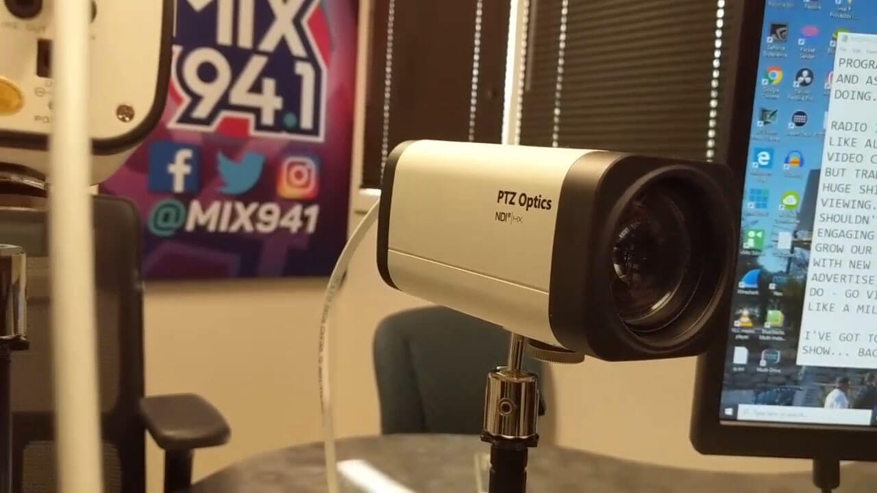 NDI HX Camera for Radio