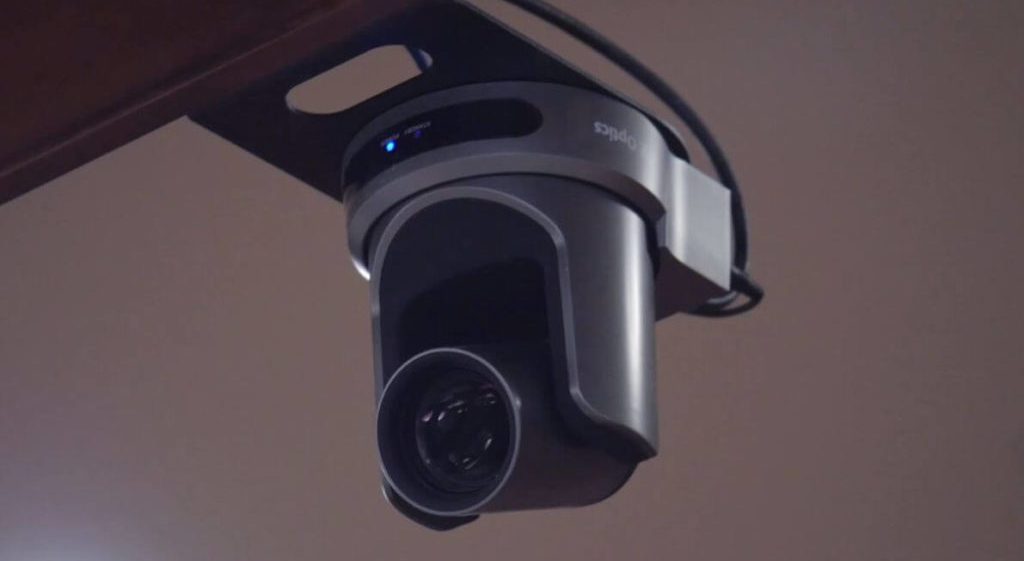 PTZ Camera Installed in Court Room