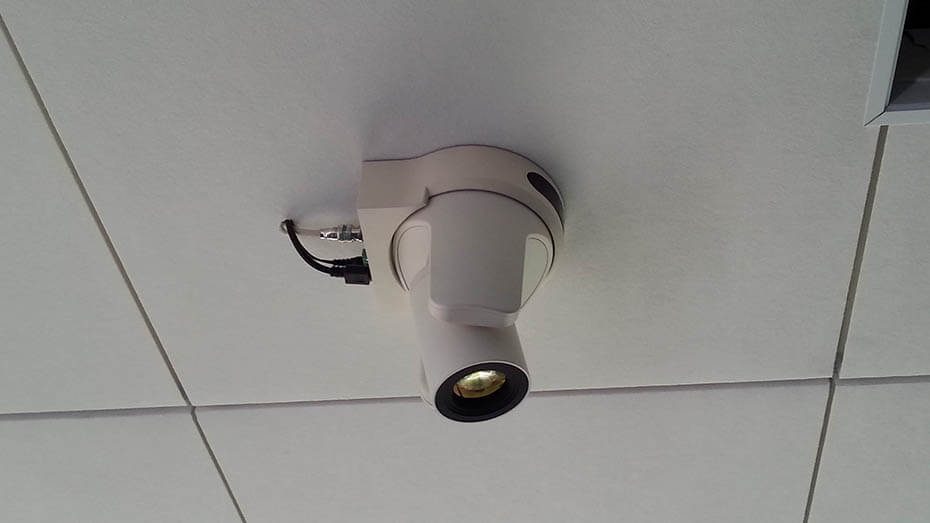 USB PTZ HD Video Cameras on Ceiling