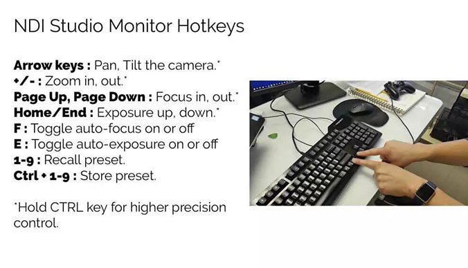 NDI Studio Monitor - PTZOptics