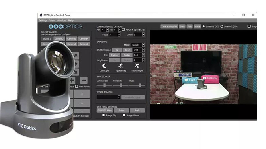 ptzoptics webcam osd