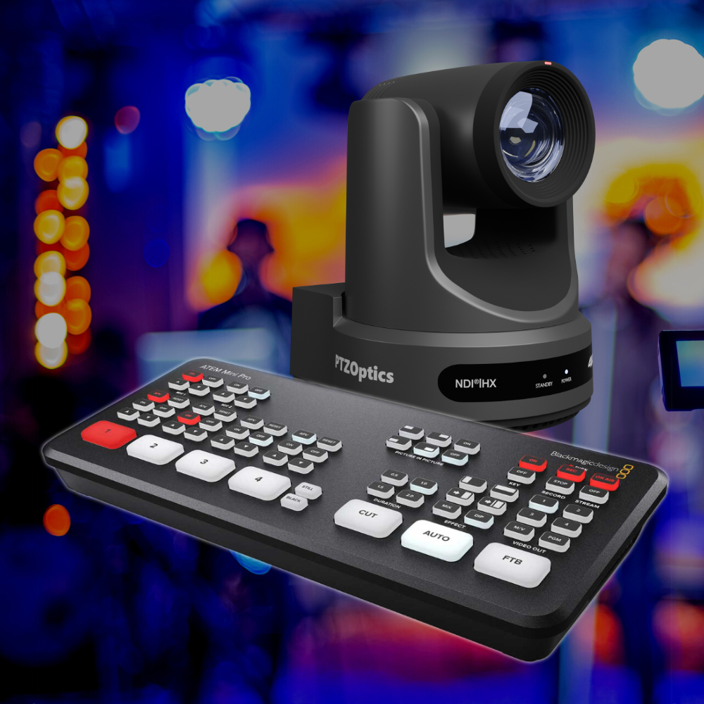 Move 4K with Blackmagic ATEM MINI 3