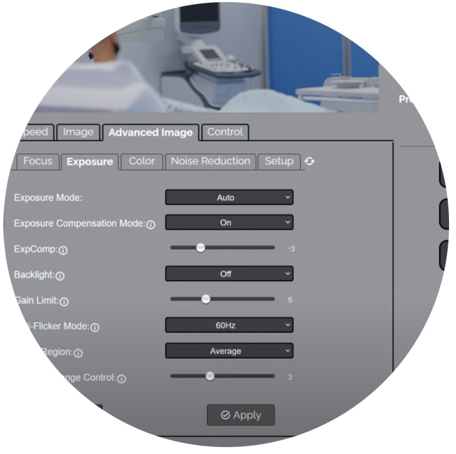 precision healthcare imaging webcam