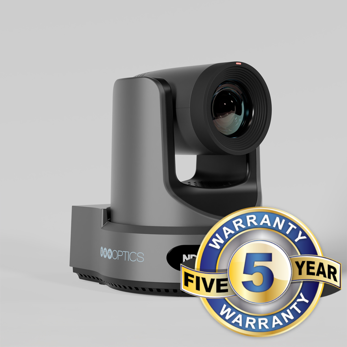 Move 4K with 5 year warranty badge