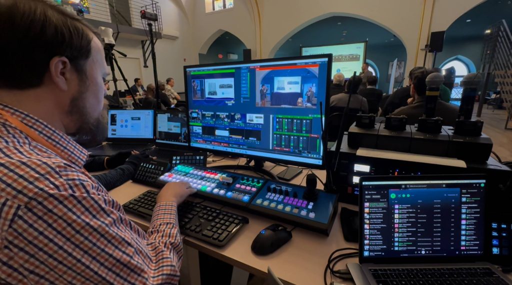 In-Person vMix Production for Hybrid Event