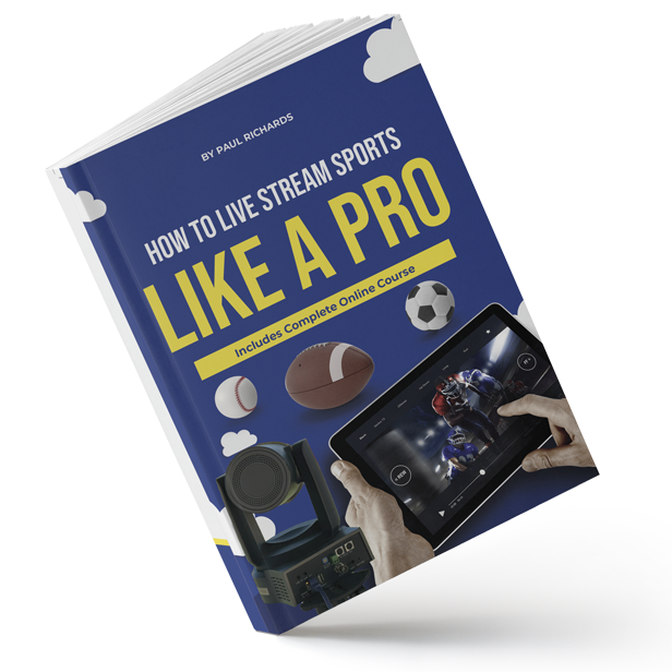 How to Live Stream Sports Like a Pro book cover