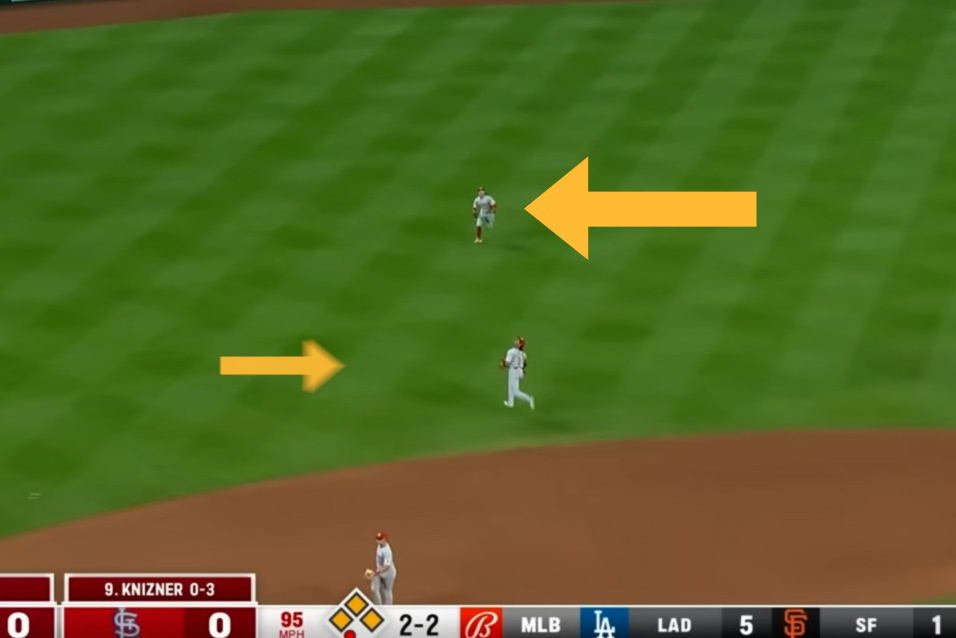 View of high home camera capturing on field action