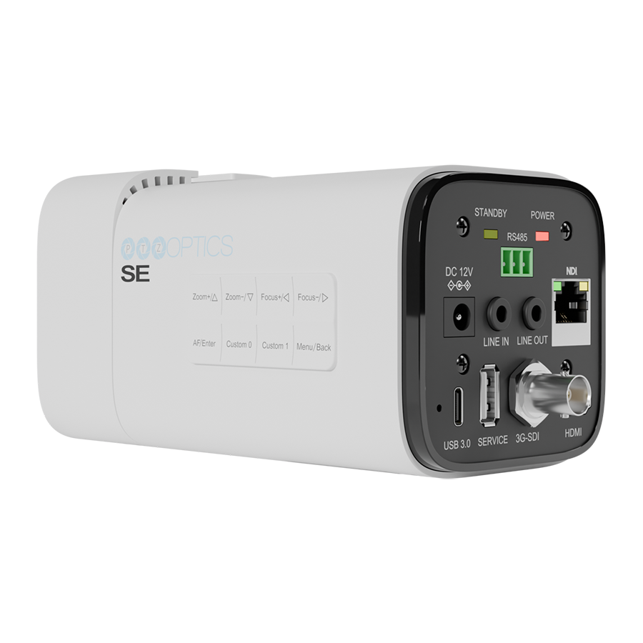Studio SE 20X White Back Left Angle