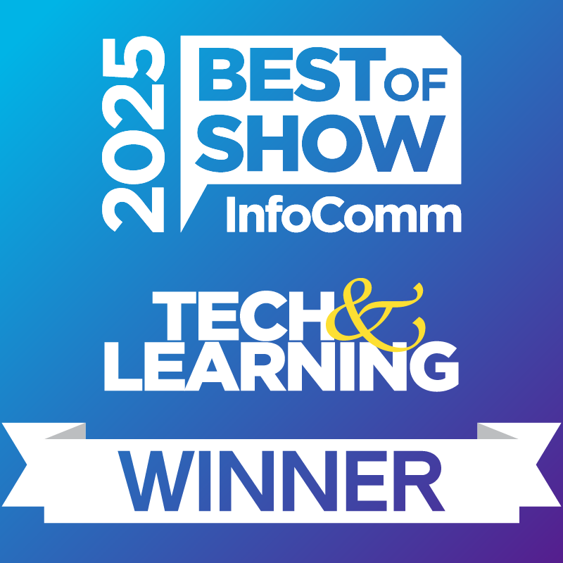 InfoComm 2025 winner badge