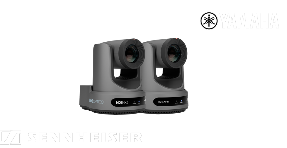 Voice Tracking with PTZOptics cameras featuring Shure, Televic, Yamaha, Sennheiser, and Nureva